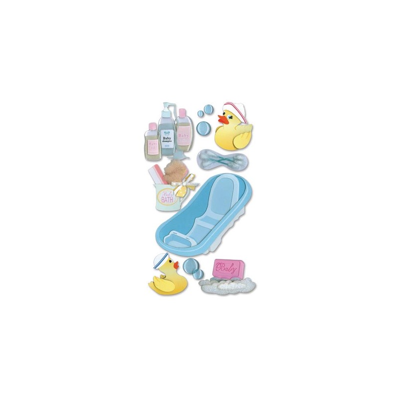 Jolee’s Le Grande Dimensional Stickers Bath Time
