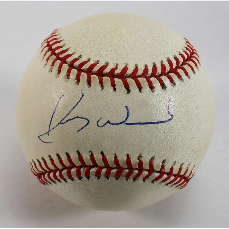 Kerry Wood Chicago Cubs Signed Baseball (JSA COA) 20 K’s 05/06/1998/ 1998 NL ROY