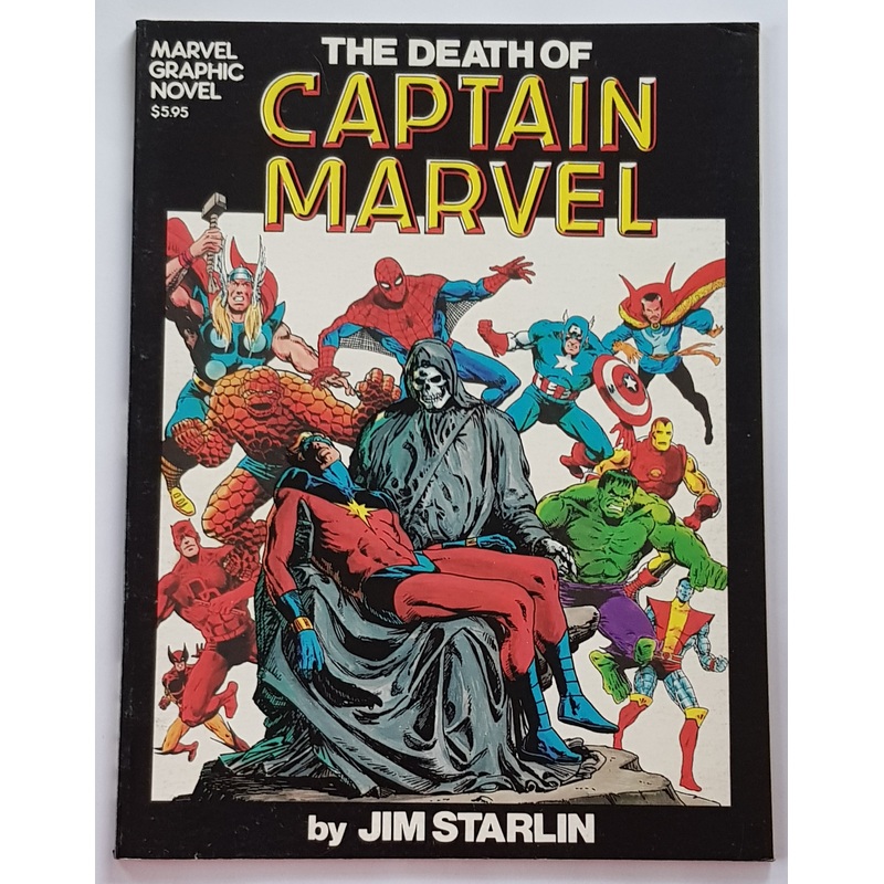 Marvel Graphic Novel Series Vol.1 The Death of Captain Marvel GN VF/NM (3rd print)