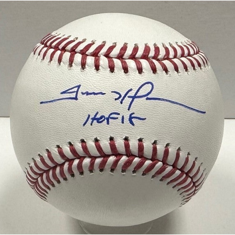 Padres TREVOR HOFFMAN Signed Official MLB Baseball AUTO w/ HOF – BAS