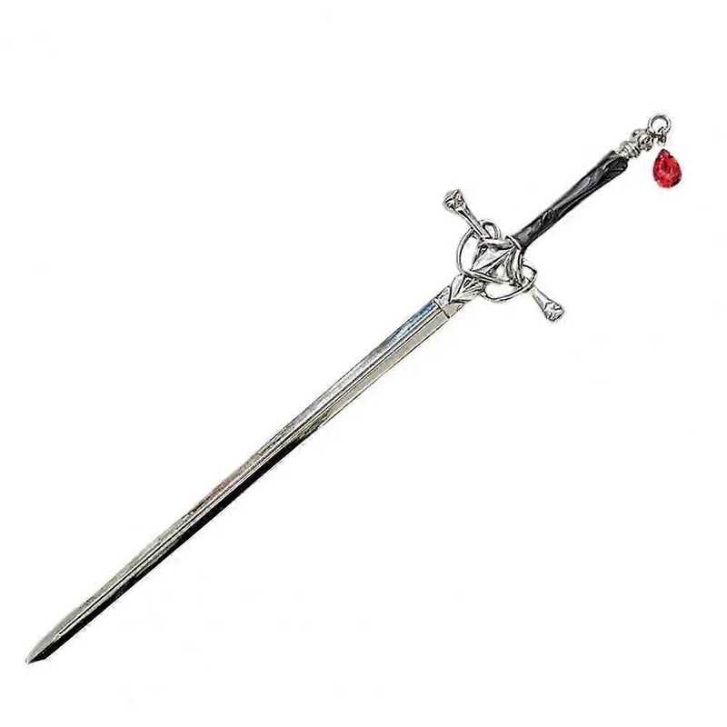 PunkRubin pendant, sword, antique style, hairpin, Chinese style, for women