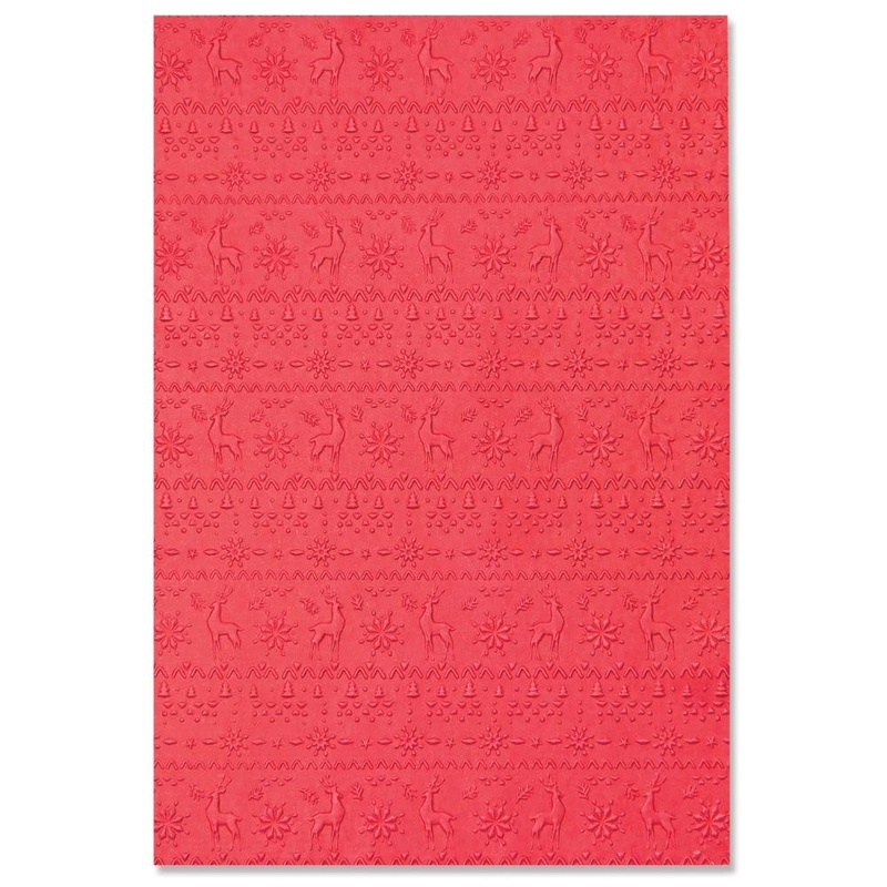 Sizzix 3D Textured Impressions By Kath Breen Winter Sweater