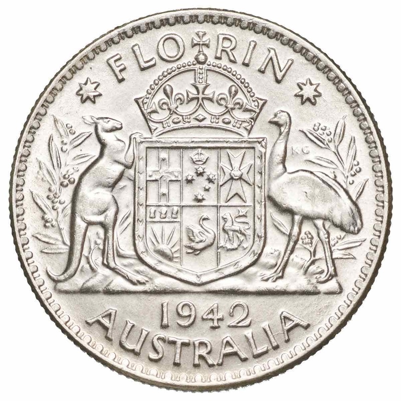 1942 Florin Uncirculated