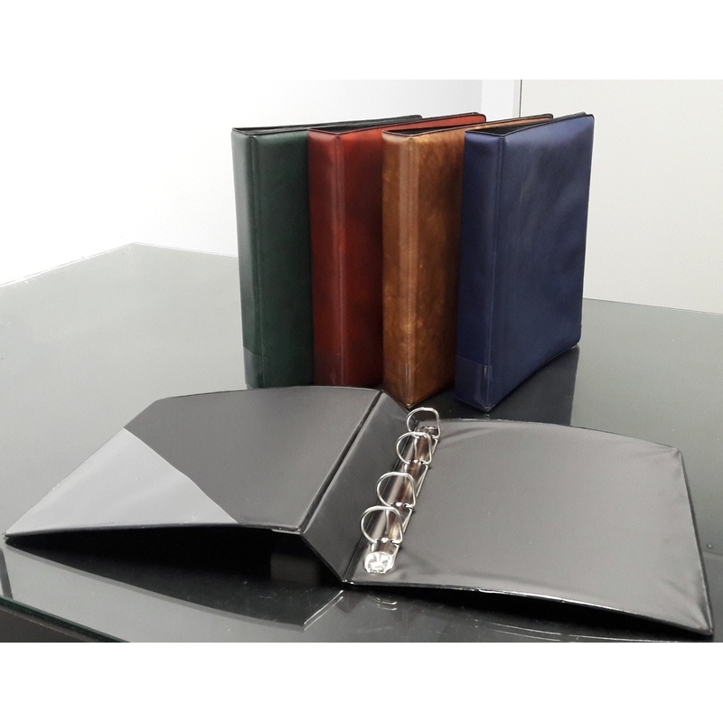 Binder A5 4-ring Notes/Coins|green