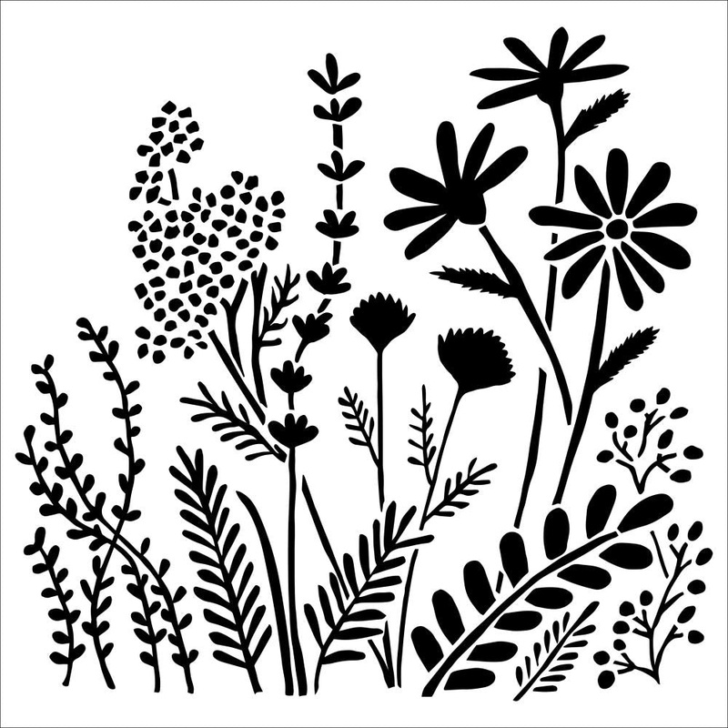 Crafter’s Workshop Template 6X6 Summer Meadow