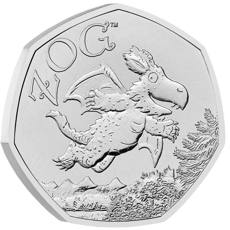 Great Britain Zog 2025 50p Brilliant Uncirculated Coin