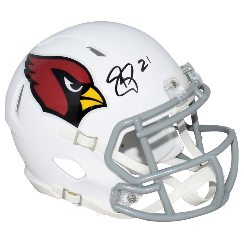 PATRICK PETERSON SIGNED ARIZONA CARDINALS SPEED MINI HELMET BECKETT