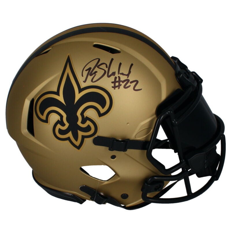 Rashid Shaheed Autographed Saints RAVE Authentic Speed Helmet w/ Visor Beckett