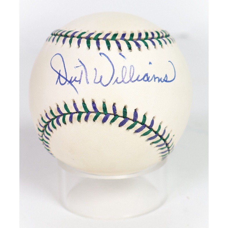 Dick Williams Autographed Official 1998 All-Star Game Baseball JSA COA