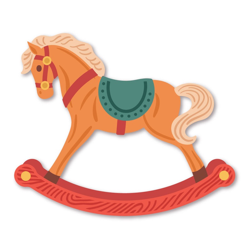 Lovely Layers: Old Fashioned Rocking Horse – Honey Cuts