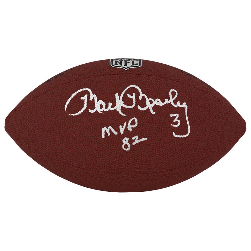Mark Moseley Signed Wilson Limited Full Size NFL Football w/MVP – (SCHWARTZ COA)