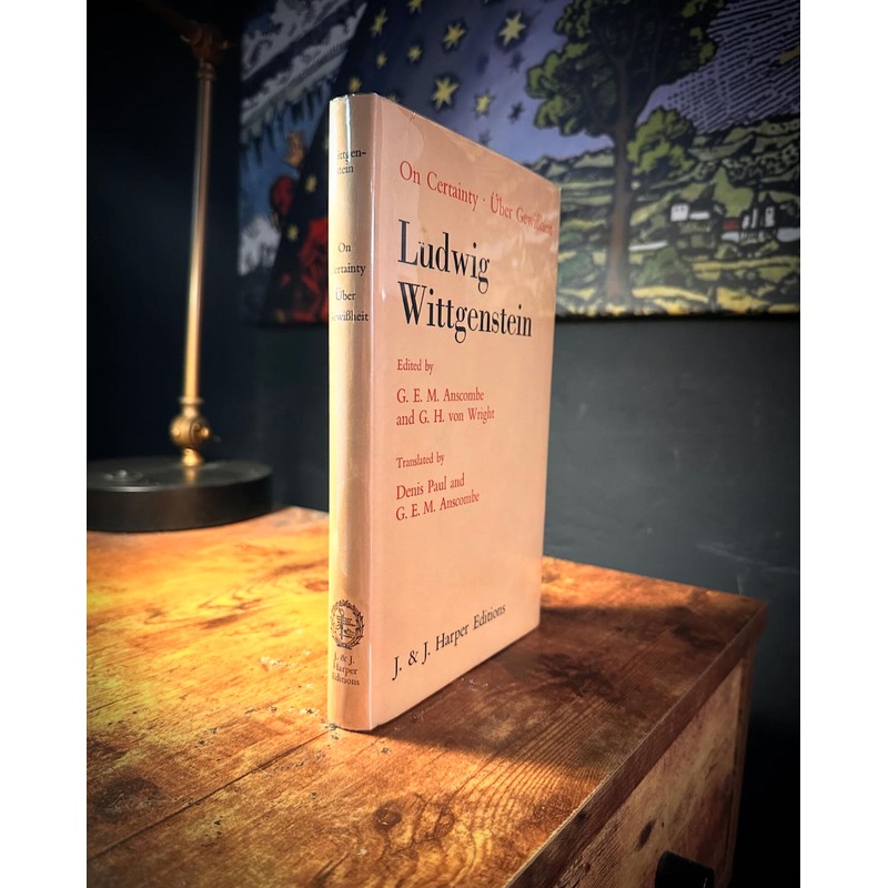 On Certainty by Ludwig Wittgenstein
