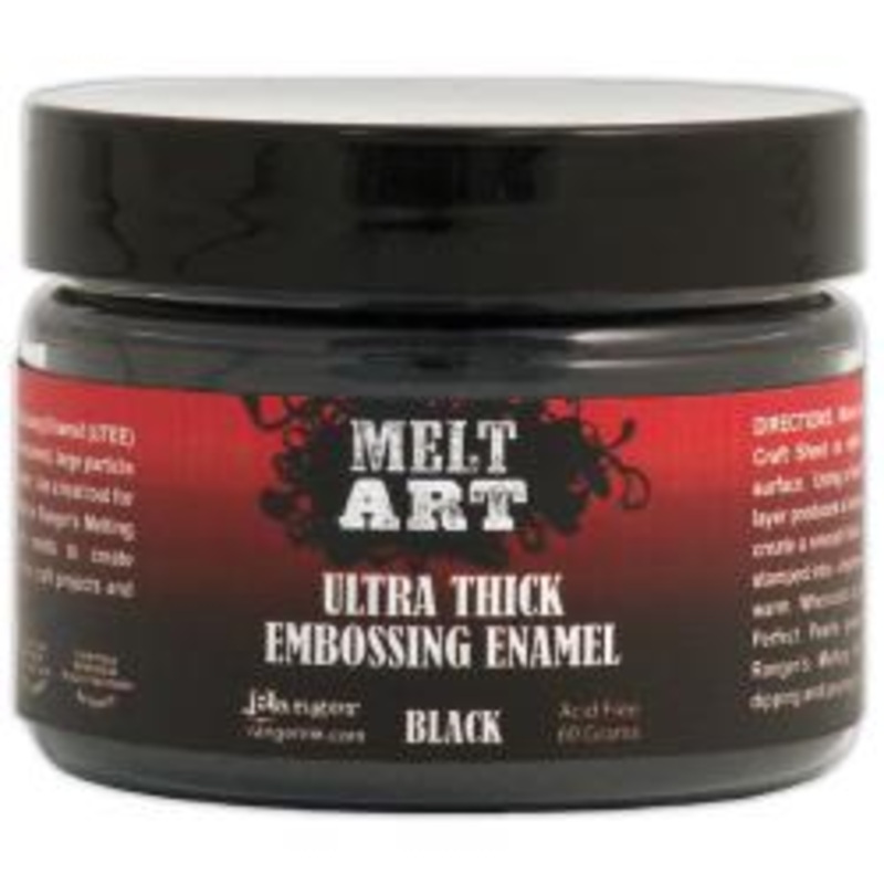 Ranger – Melt Art Ultra Thick Embossing Enamel 3oz – black