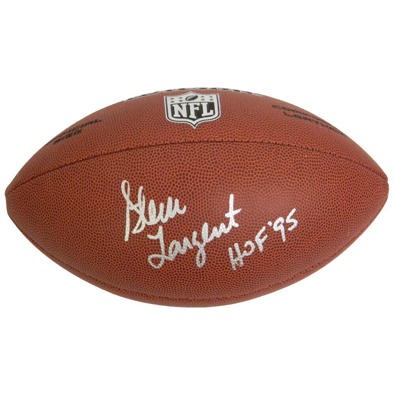 STEVE LARGENT Signed Wilson Limited NFL Full Size Football w/HOF 95 – SCHWARTZ
