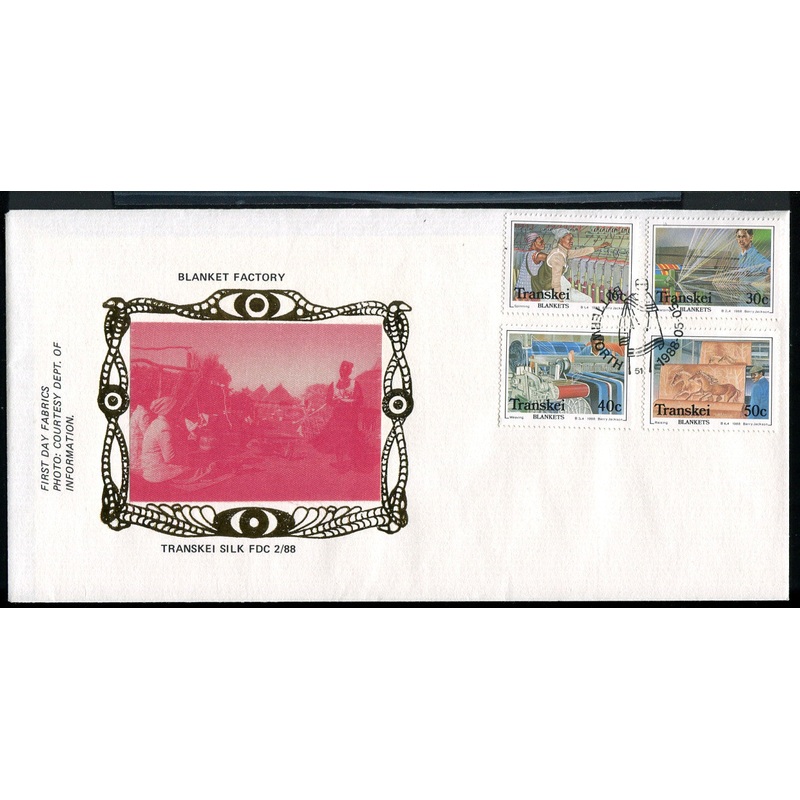 Transkei Silk 88.2 Blanket Factory Red