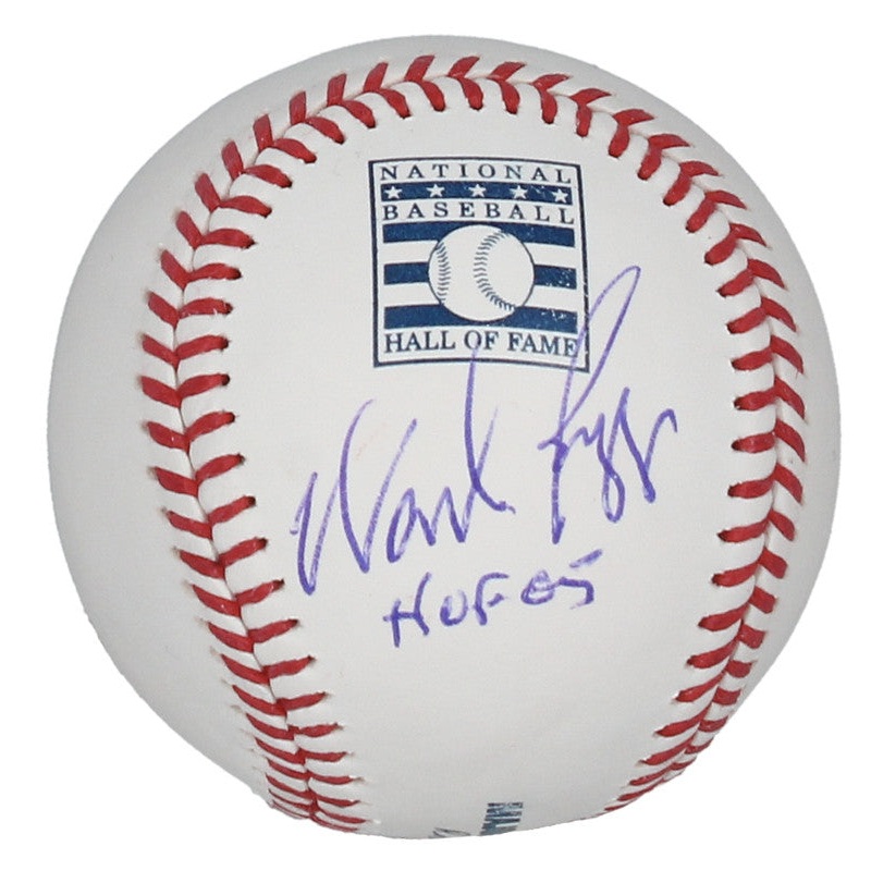 Wade Boggs Autographed HOF ’05 HOF Logo Official MLB Baseball Fanatics