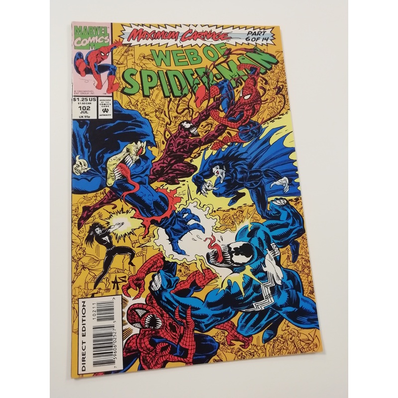 Web of Spider-Man #102 FN/VF