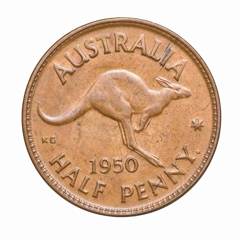 1950Y Halfpenny Uncirculated