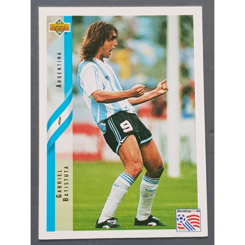 1994 Upper Deck World Cup USA 94 Gabriel Batistuta #255 Trading Card