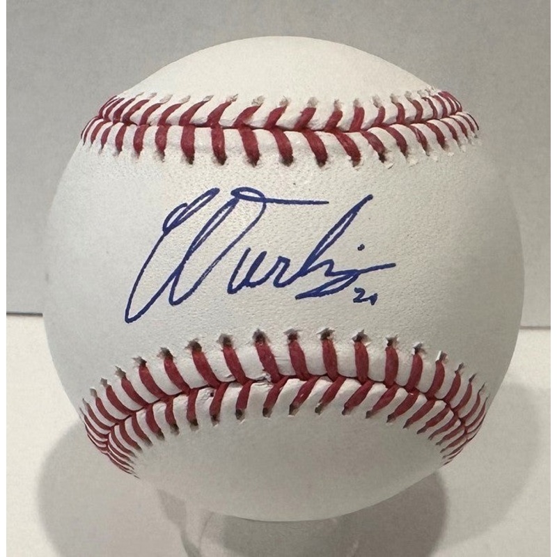 Brewers Infielder CALEB DURBIN Signed Official MLB Baseball AUTO – JSA