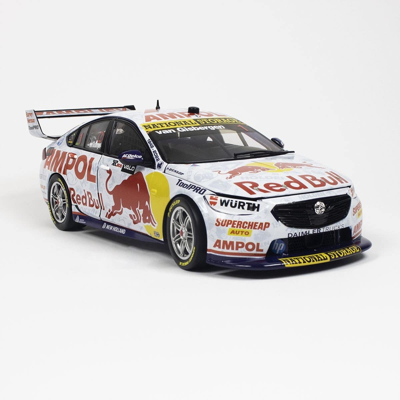 HOLDEN ZB COMMODORE – RED BULL AMPOL RACING – VAN GISBERGEN #1 – 2022 VAILO Adelaide 500 CHAMPIONSHIP WINNER – 1:64 Scale Diecast Model Car