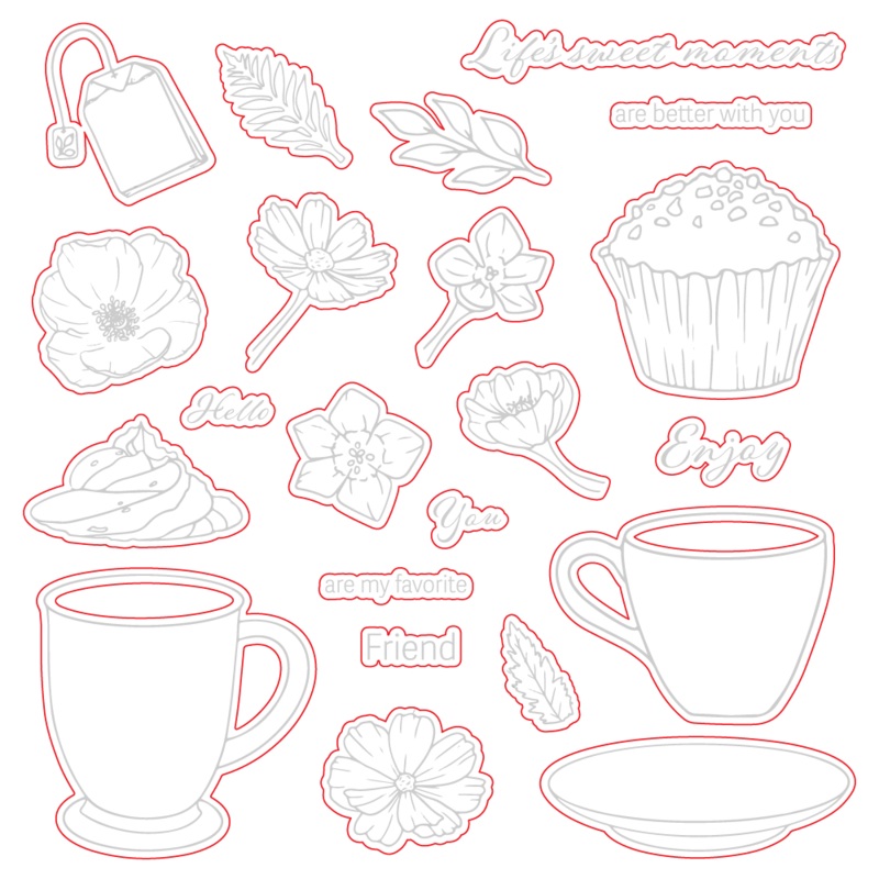 Life’s Sweet Moments – Coordinating Honey Cuts