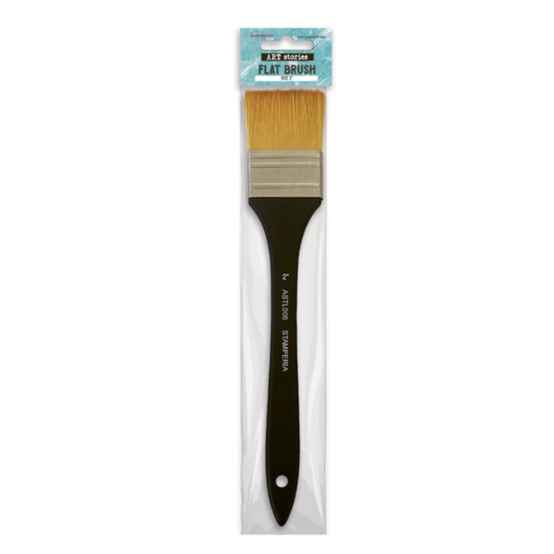 Stamperia Art Stories Flat Brush, 2