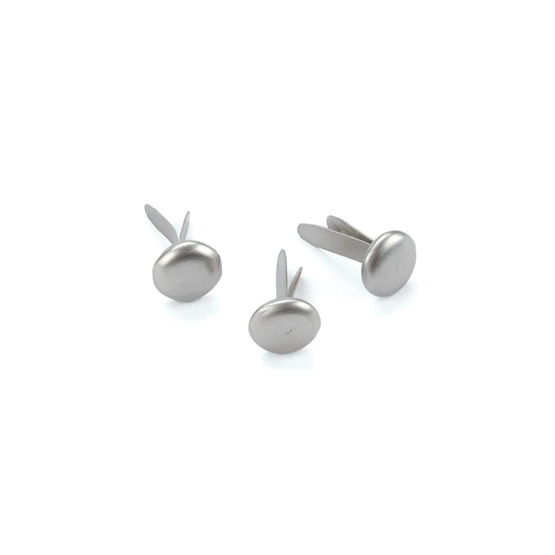 Creative Impressions Metal Paper Fasteners 7mm 50/Pkg Round – Pewter
