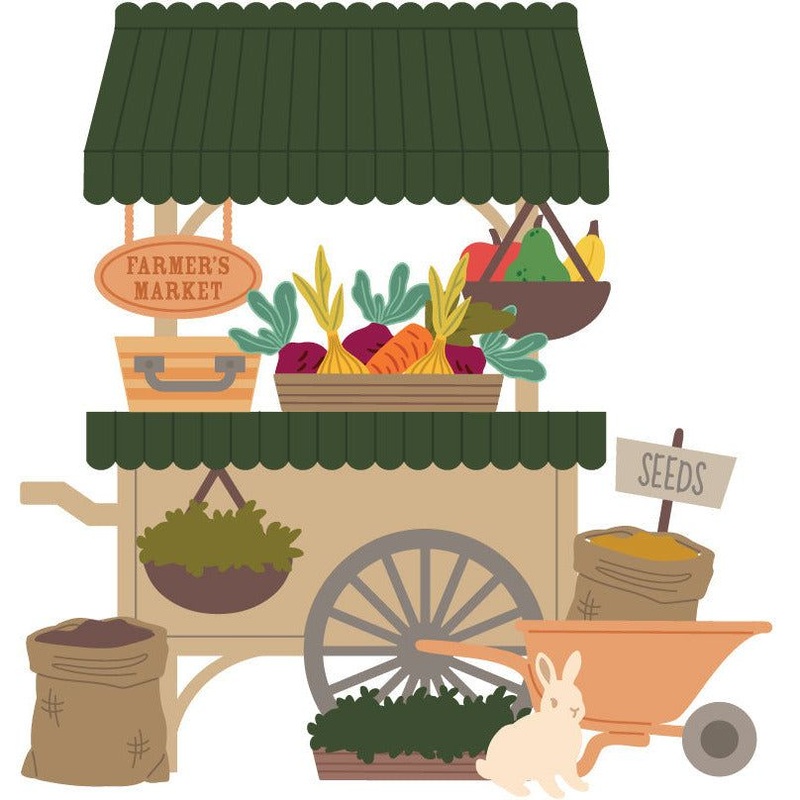 Farmers Market Cart Add-On – Honey Cuts