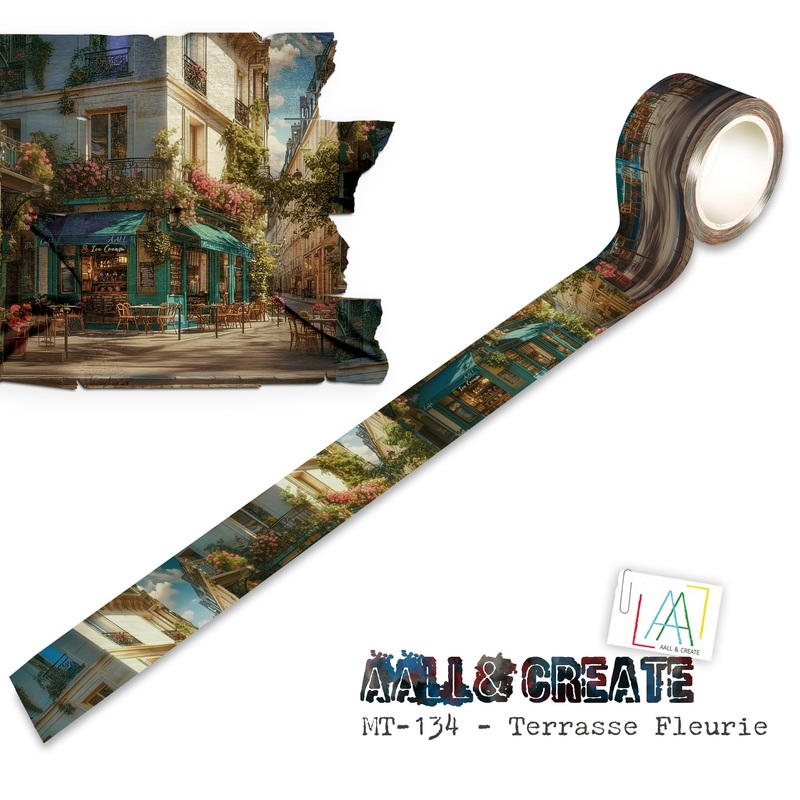 #MT-134 – Washi Tape – Terrasse Fleurie (Layer-It-Up!)