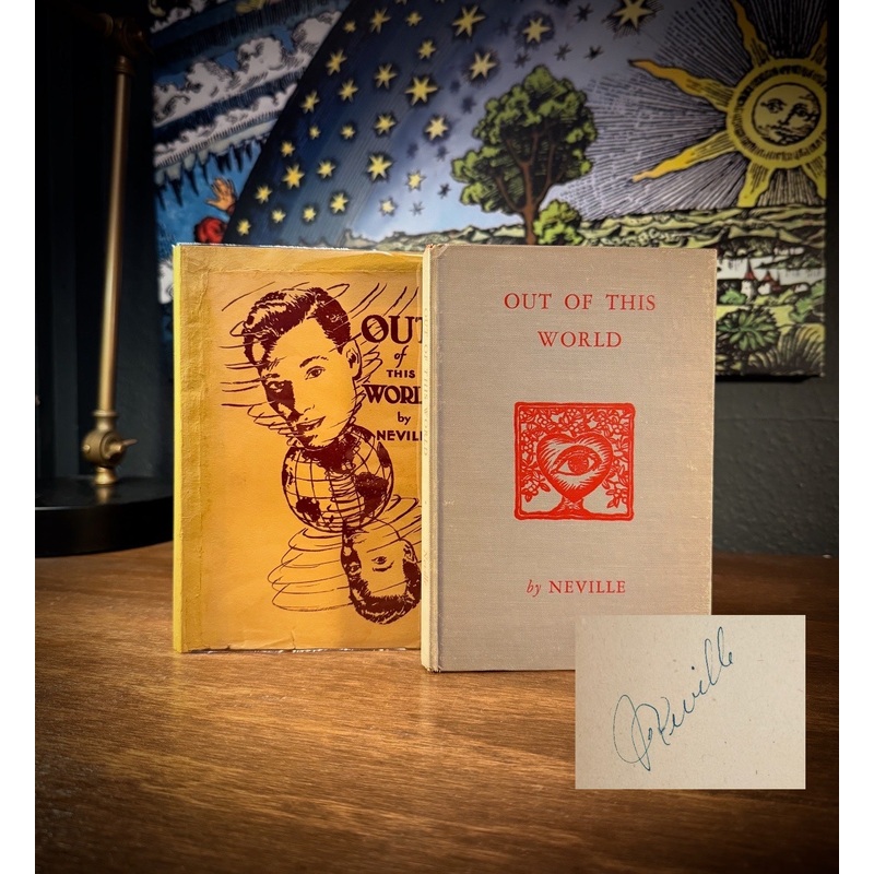 Out of This World [First Edition] SIGNED by Neville Goddard