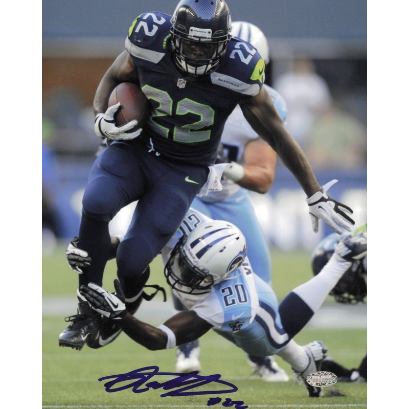 Robert Turbin Autographed Signed 8×10 Photo Seattle Seahawks MCS Holo #63362