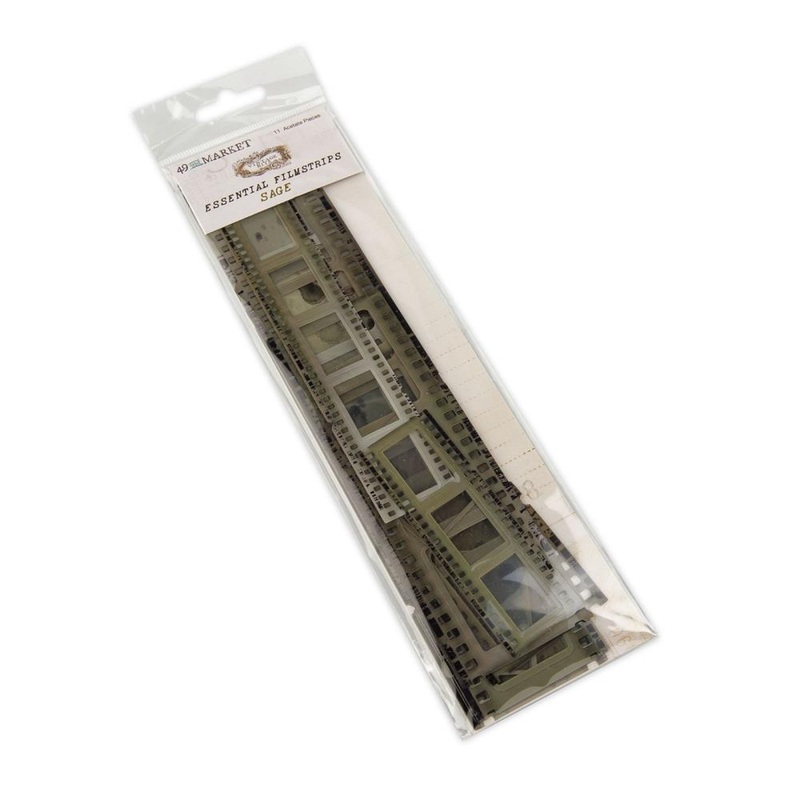 49 And Market Vintage Bits Essential Filmstrips Sage