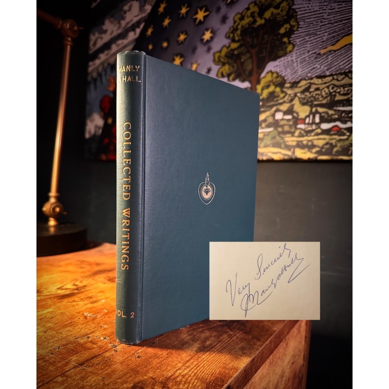 Collected Writings SIGNED by Manly P. Hall