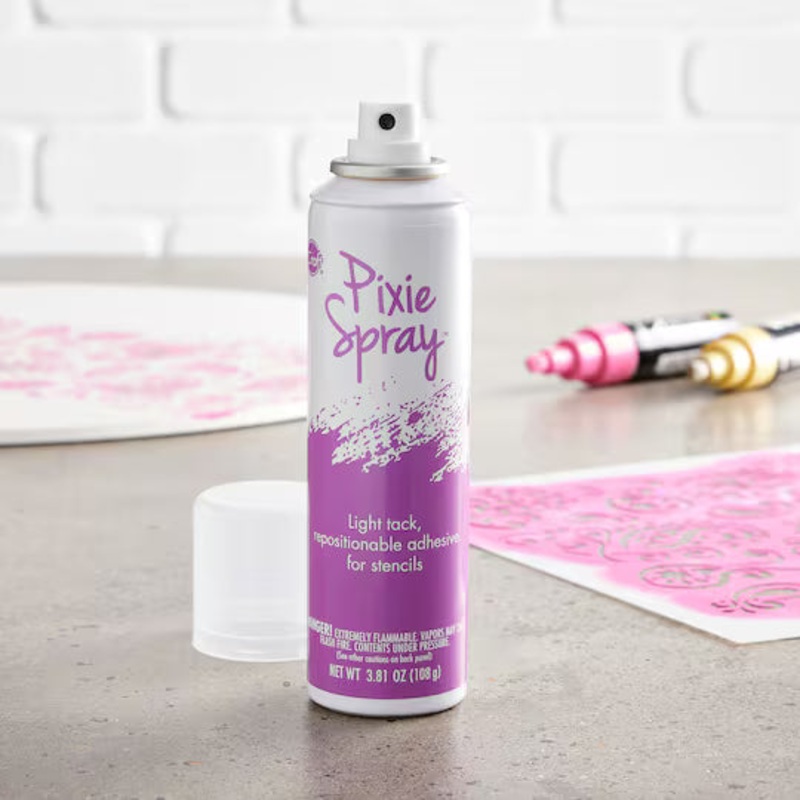 iCraft Removable Pixie Spray For Stabilizing Stencils