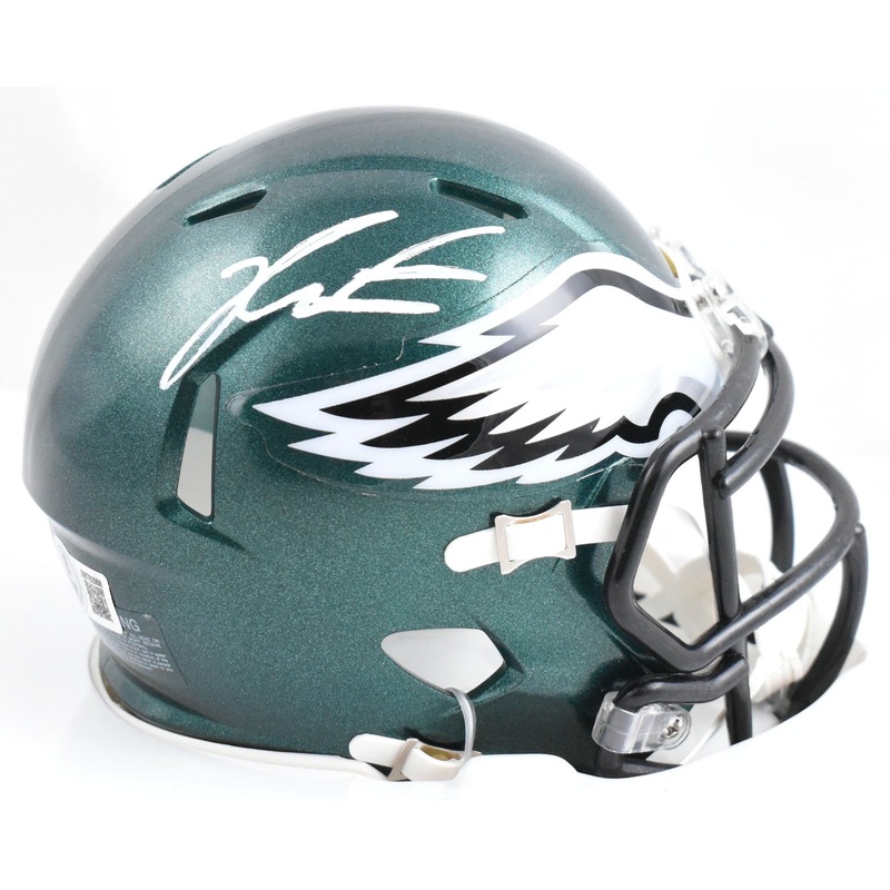 Jalen Carter Autographed Philadelphia Eagles Speed Mini Helmet – Beckett W Holo