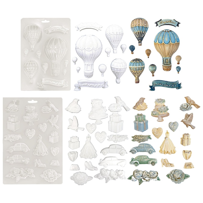 Stamperia Timeless Soft Mould Bundle