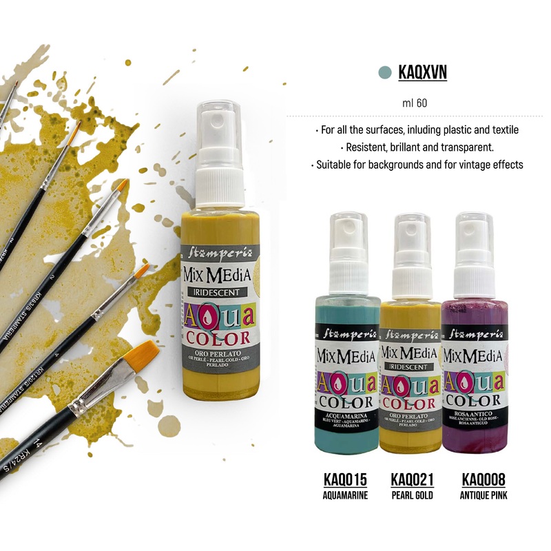 Stamperia Venice City of Art Aquacolor Paint Kit (3pcs)