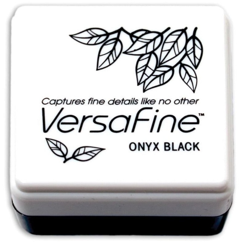 Versafine Fine Pigment 1 Mini Ink Cube – Onyx Black