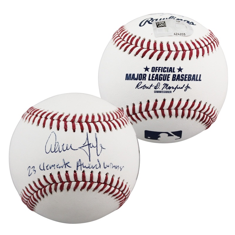 Yankees Aaron Judge 23 Clemente Award Winner Signed Oml Baseball LE #23/23 Fan