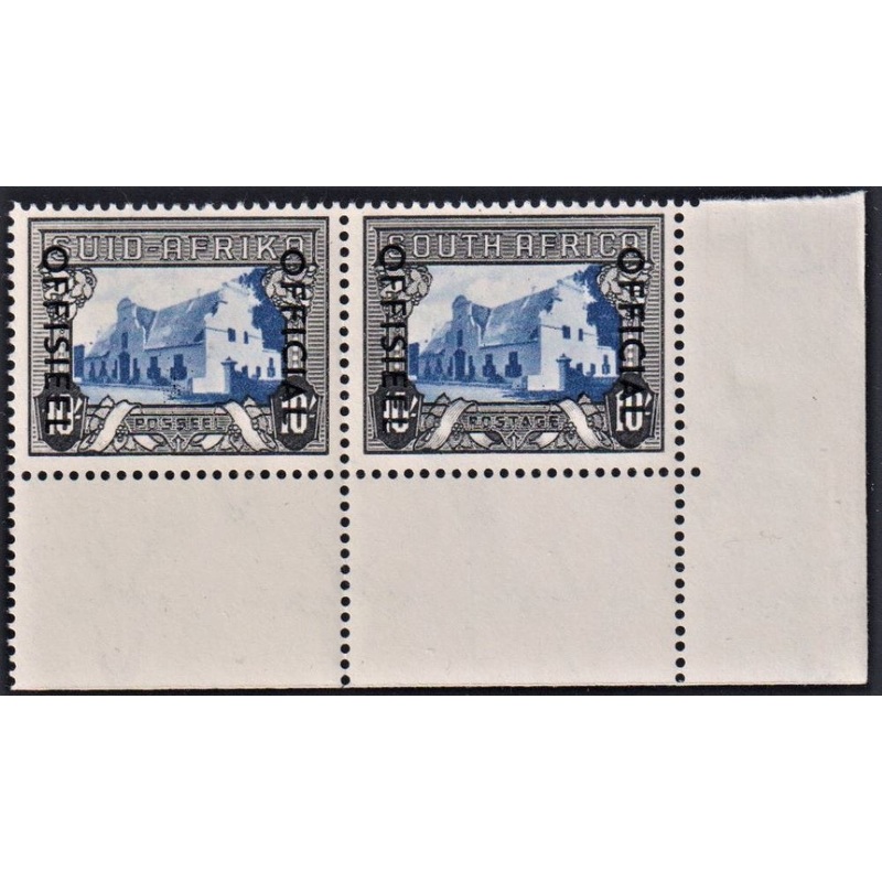 1944 10/- OFFICIAL  UM   – SACC O49