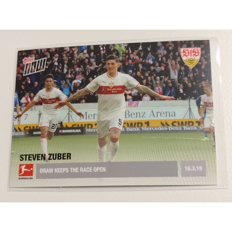 2018-19 Topps Now Bundesliga #93 Steven Zuber Trading Card
