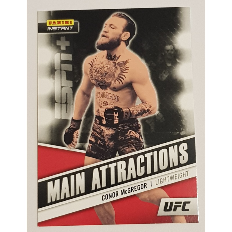 2021 Panini Instant UFC Main Attractions Conor McGregor #MA5 Trading Card