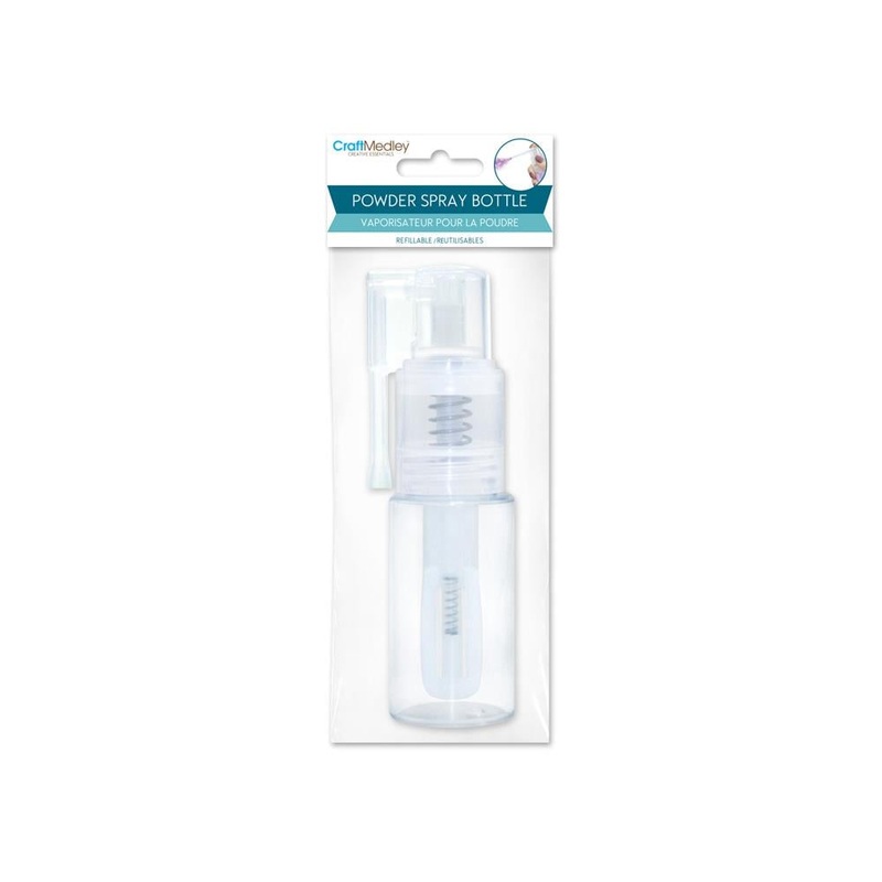 Craft Medley Empty Powder Spray Bottle 35ml