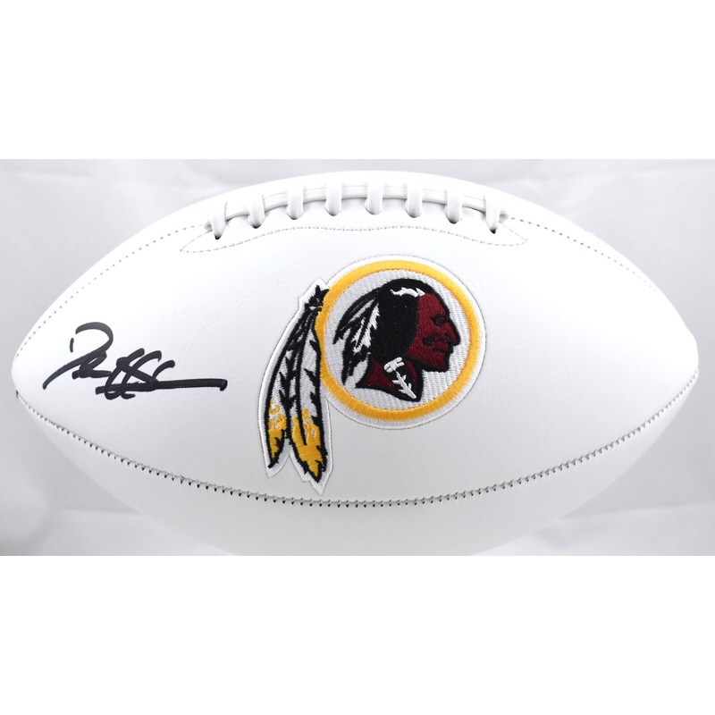 Deion Sanders Autographed Washington Logo Football – Beckett W Hologram *Black