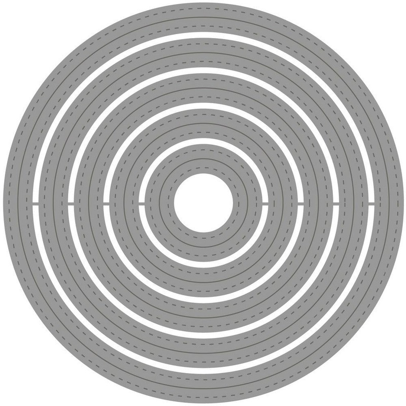 Double Stitched Circles – Honey Cuts