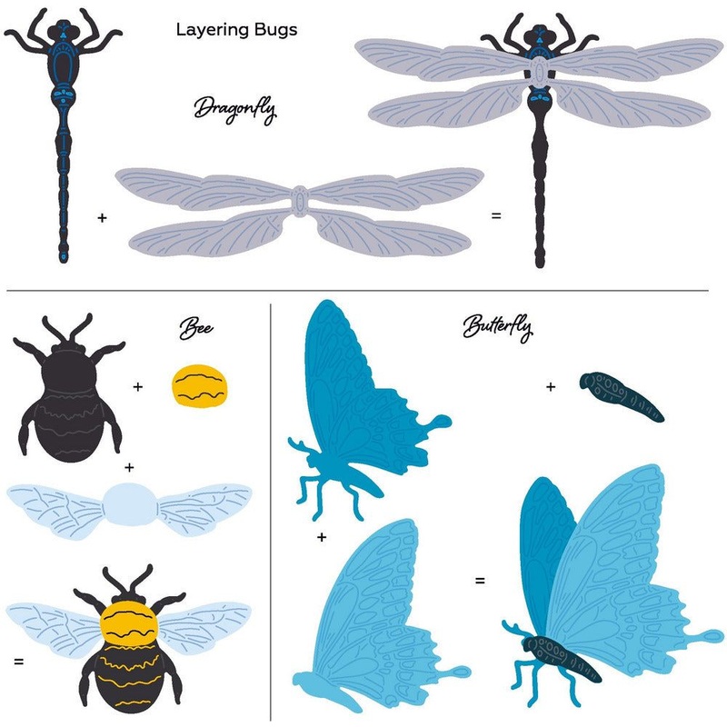 Lovely Layers: Bugs – Honey Cuts