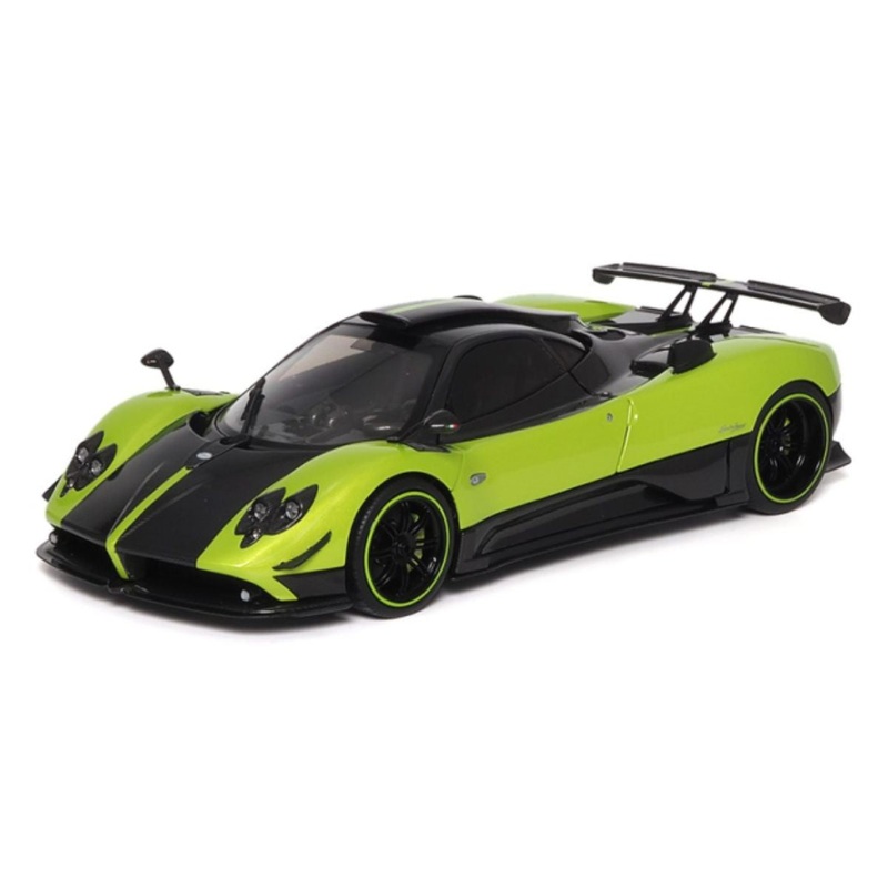Pagani Zonda Cinque Coupe 2009 – Green Metallic – 1:18 Scale Diecast Model Car