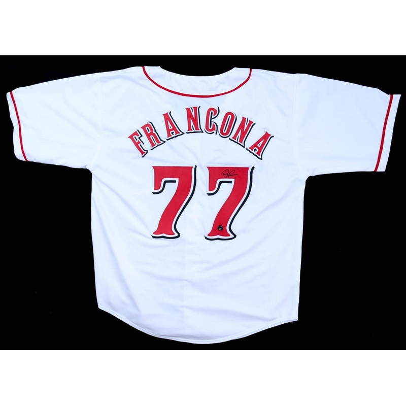 Terry Francona Signed Cincinnati Reds Jersey (Authentic Ink) Cincy’s Manager
