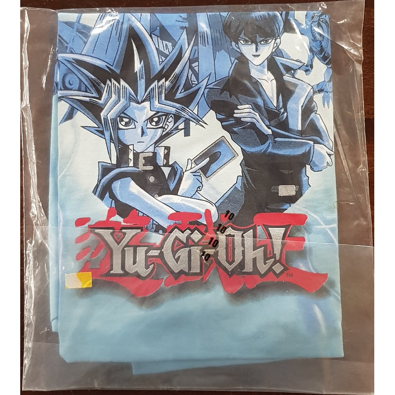 Yu-Gi-Oh! Yugi Mutou Kids T-shirt Light Blue (Vtg)